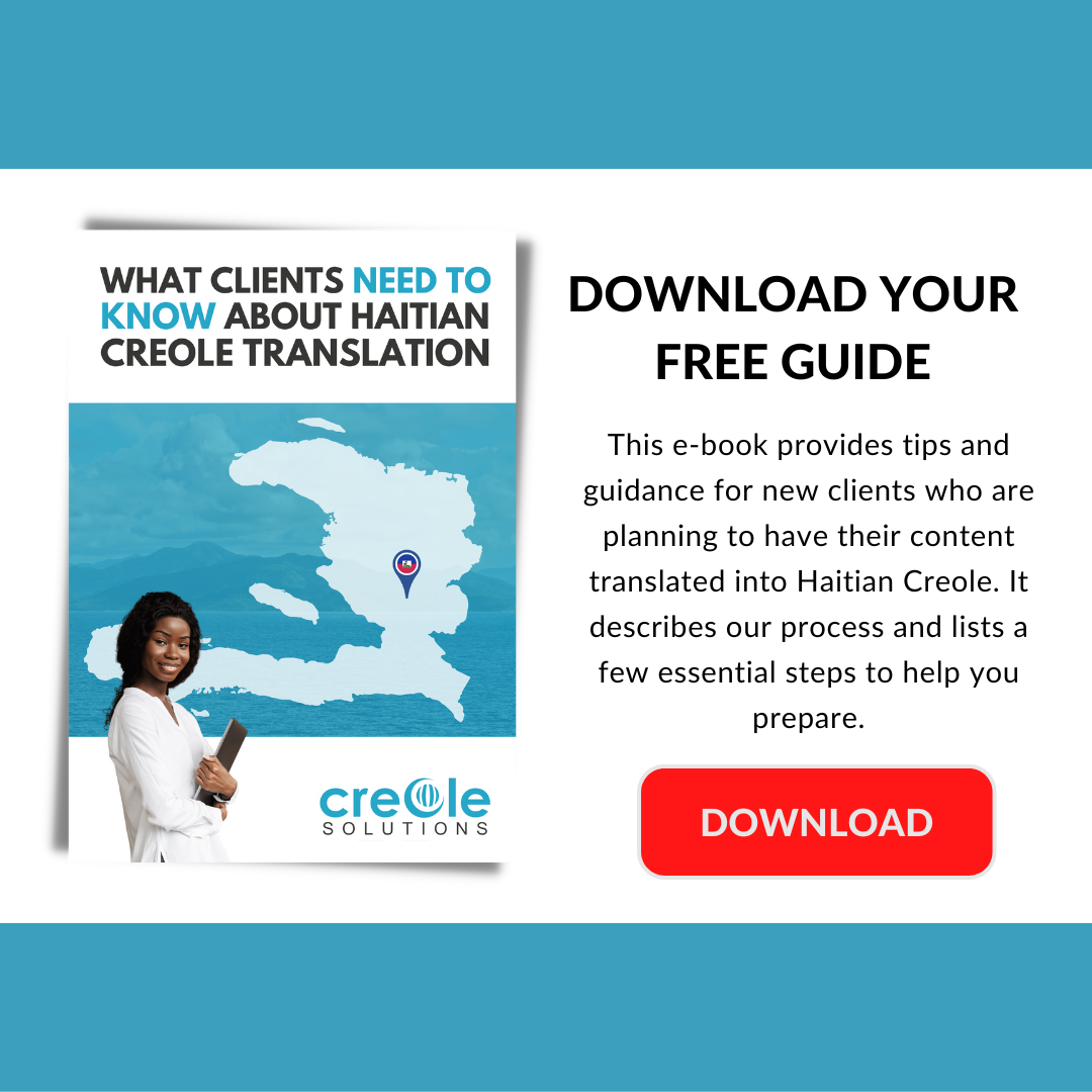 Creole Solutions E-Guide