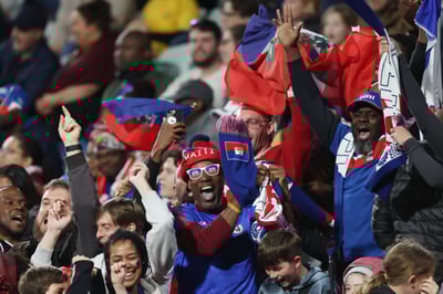 Haiti ́s soccer fans