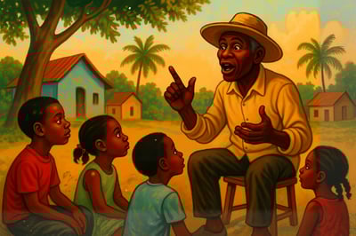 Village Storytelling in Haiti