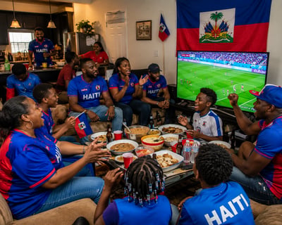 What Happens When Haiti Plays in USA