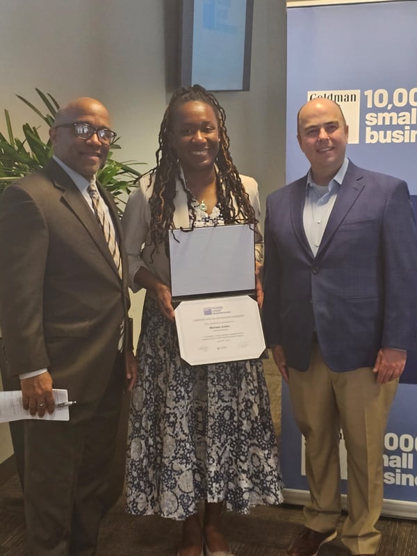 Marleen Julien Graduates from Prestigious Goldman Sachs 10k Small